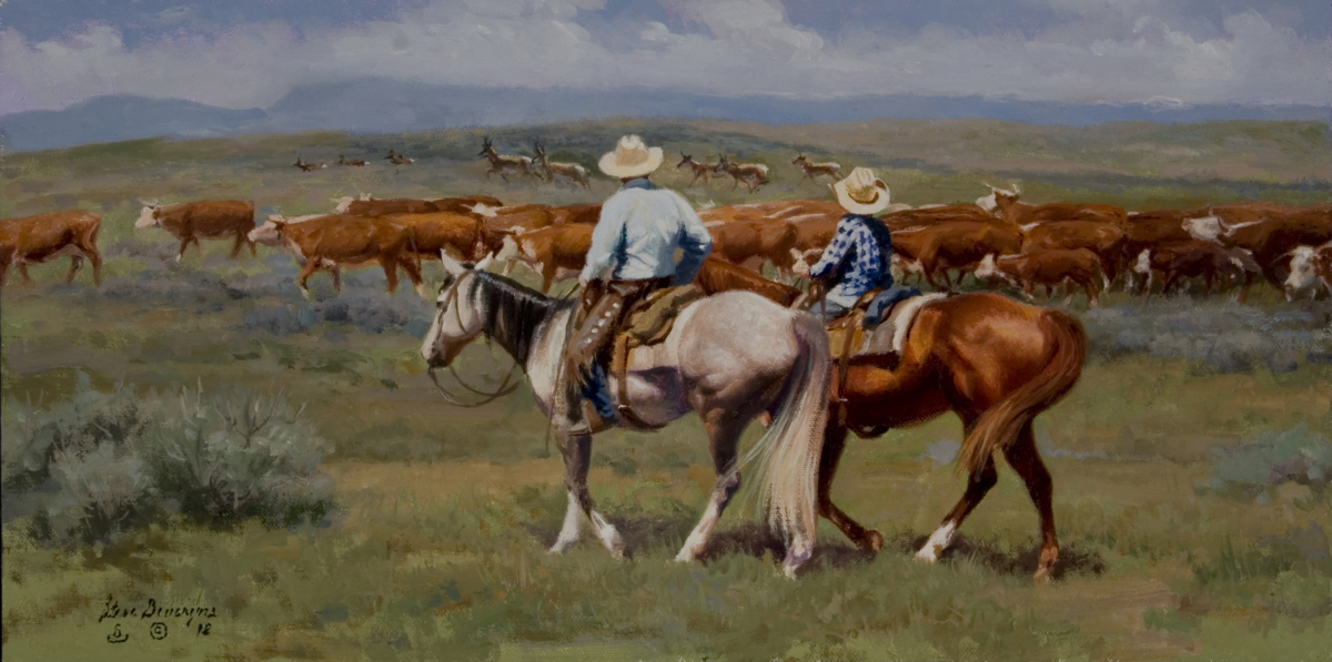 Steve Devenyns, Lasting Legacy, Oil on linen, 8 x 16 in