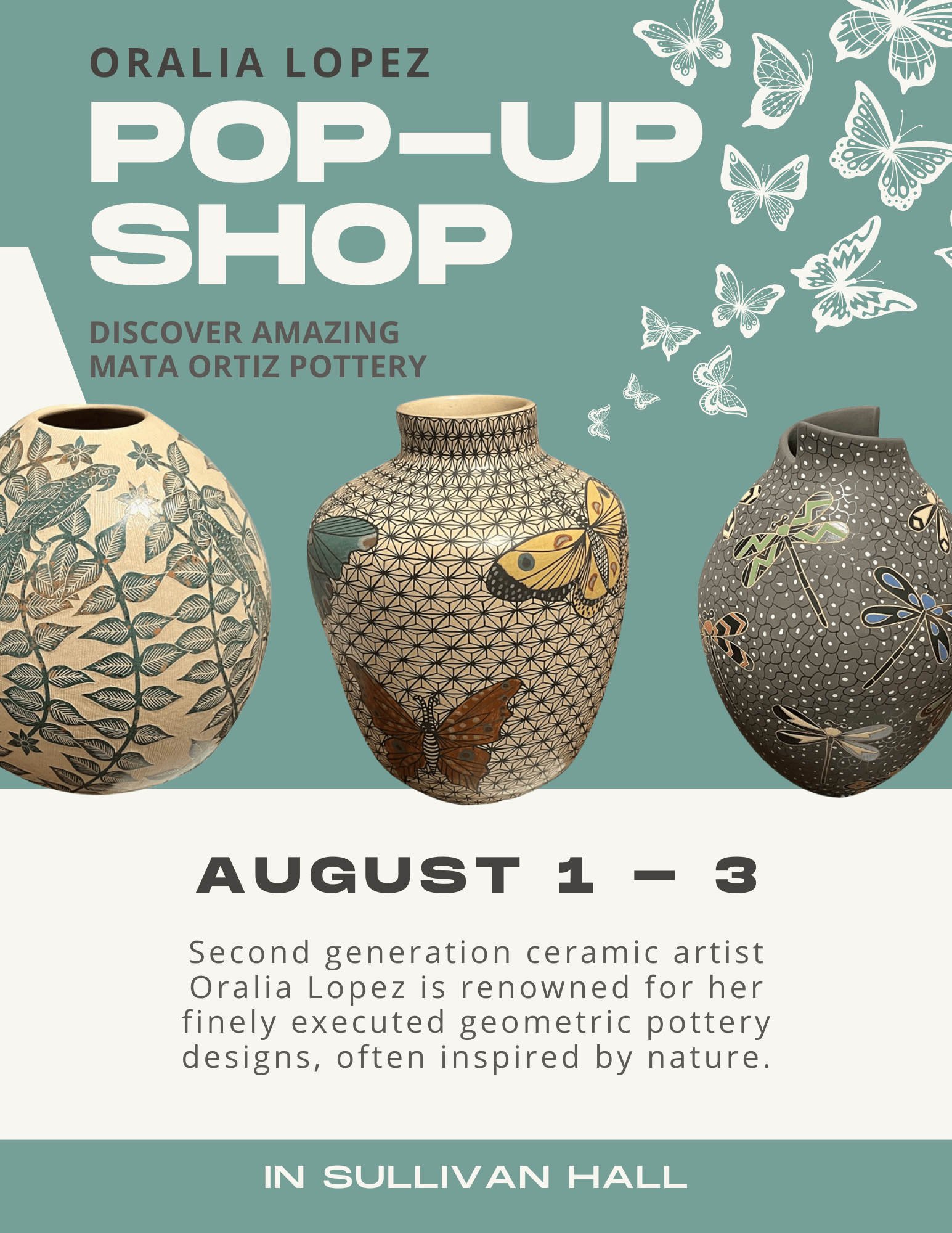 Mata Ortiz Pop-Up Pottery Shop - National Museum of Wildlife Art